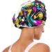 Super Absorbent Cat Graffiti Hair Towel 2 Pack | Quick Dry Hair Turbans for Women & Girls - Ideal Hair Drying Solution - Buy Online on GoSupps.com