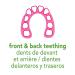 green sprouts Silicone Teethers (2 Pack) | Soothes Gums & Promotes Healthy Oral Development | Aqua Teething Toys - Buy Online on GoSupps.com