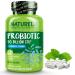 NATURELO Probiotic Supplement - 50 Billion CFU - 11 Strains - One Daily - Helps Support Digestive & Immune Health - Delayed Release - No Refrigeration Needed - 60 Vegan Capsules 60 Count (Pack of 1)