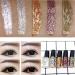 1Pc Glitter Liquid Eyeliner Eye Shadow Long Lasting Waterproof Luminous Metallic Shiny Smoky Shimmer Sparkling Eyeshadow Liquid (A 1 PC) - Buy Online on GoSupps.com