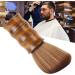 Hair Brush Wooden Neck Face Duster Cleaning Sweeping Portable Soft Salon Stylist Hairdressing Broken Hair Removal Sweep Brush Barber Shop - Buy Online on GoSupps.com