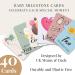 40 Baby Milestone Cards in Gift Box - Unisex New Parent Essentials Set - Buy Online on GoSupps.com