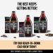 Bizzy Decaf Blend Cold Brew Coffee Brew Bags - 12 Count | Water Processed Coarse Ground Specialty Grade 100% Arabica | Makes 42 Cups - Buy Online on GoSupps.com
