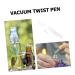 ULTECHNOVO Transparent Twist Pen for Nail Oil with Brush Head Reusable Container for Lip Gloss Nail Polish Essential Dosing Pen for Precise Application - Buy Online on GoSupps.com