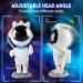 Astronaut Galaxy Star Projector with Nebula Timer - Remote Control, Ideal Bedroom Light for Children and Adults - White - Buy Online on GoSupps.com