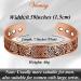 Vicmag Men's Ultra Strength Magnetic Copper Bracelet | 99.99% Pure Copper Cuff Bangle | Adjustable Size | Gift Box Included | Tree Raven Copper - Buy Online on GoSupps.com