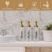 Akalin Shampoo and Conditioner Dispenser 16oz Set of 3 Refillable Shampoo and Conditioner Bottles with Pump 3 Clear Body Wash Dispenser for Shower Gold Soap Dispenser Bathroom (Clear) 3pcs 500ml Gold Pump Bottles - Clear - Buy Online on GoSupps.com