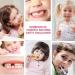 Foam Kids Toddler Toothpaste | Anti-Cavity Mousse | Fluoride-Free U-Shaped Toothbrush | Soda Strawberry Flavor - Ages 3 and Up - Buy Online on GoSupps.com