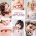 Buy Natural Foam Kids Toothpaste - Low Fluoride Strawberry & Orange U-Shaped Brush Friendly - 2 Pack - Buy Online on GoSupps.com