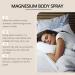 Lavender Magnesium Body Spray - Lavender Sleep Spray - Magnesium Spray For Sleep - Magnesium Sleep Spray to Soothe Body & Mind - Magnesium Body Spray - Sleep Spray for Better Sleep & Well Being - Buy Online on GoSupps.com
