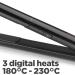 BaByliss Rose Lustre 230C Hair Straighteners | Ceramic Plates | Digital Settings | Black - Buy Online on GoSupps.com