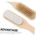 Mipcase 2pcs Scrub Tool Foot Dead Skin Exfoliator Feet Grinding Tools Body Scrubbers Manicure Tools Nail Tools Auto Body Tools Foot Grinding Tool Nursing Brush Exfoliating Wooden - Buy Online on GoSupps.com