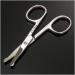 Hair Scissors for Trimming - Safely Trim Nose Ears Eyebrows Mustaches and Beards German Stainless Steel Scissors with Safety Tips