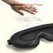 Momoris 3D Deep Contoured Sleep Mask - Soft Breathable Eye Shade for Women & Men | Blocks Light for Better Sleep | Adjustable Strap for Travel, Yoga, Nap - Buy Online on GoSupps.com
