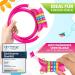 Dunlop Children's Bicycle Lock - Safety Level 5 Color-Coded Number Lock (Pink) for Enhanced Security - Buy Online on GoSupps.com