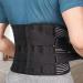 Adjustable Lower Back Support Belt with Removable Pad for Scoliosis & Sciatica Pain Relief - Lumbar Support Brace for Men and Women (Size S) - Buy Online on GoSupps.com