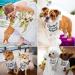 White My Humans are Getting Married Dog Wedding Engagement Bandana Wedding Photo Photos LMSHOWOWO Dog Bandana Wedding Engagement Announcement Gifts Pet Scarf Accessories for Dog Lovers Bridal Shower Black - Buy Online on GoSupps.com