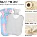 Cute Cartoon Axolotl Heat Bottle 1L - Pink Plush Hot Water Bottle & Hand Warmer for Kids & Adults | Soft & Cozy Winter Essential - Buy Online on GoSupps.com
