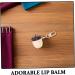  POPETPOP POPETPOP 2-Piece Children's Lip Balm in Cute Chestnut Shape Moisturizing Care for Sensitive Skin Oily Portable for School Classroom with Apple Lemon Flavor - Buy Online on GoSupps.com
