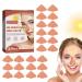 24PCs Sun Protection nose patch UV protection nose patch nose sun protection uv nose guards for glasses sun protection for all types of skin