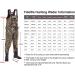 TIDEWE Men s Realtree MAX5 Camo Chest Waders with Boots | Waterproof Fishing & Hunting Waders Size 11 - Buy Online on GoSupps.com