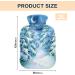 Shop Soft 2L Hot Water Bottle with Cover - Perfect Winter Warmth for Hands Neck & Shoulders | International Shipping - Buy Online on GoSupps.com