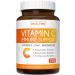 Immune Support - Vitamin C with Zinc  Vitamin D  Elderberry & Echinacea (Non-GMO) Immune System Booster Supplement - VIT C 500mg - 60 Vegetarian Capsules (No Pills  Tablets  or Gummies)
