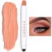 Eye Shadow Sticks | Double-end Matte Pearlescent Silkworm - Stick Highlighter Makeup Automatic Rotating for Women Girls - Buy Online on GoSupps.com