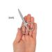 Wilkinson Sword Manicure Scissors - Premium Nail Scissors in Matt Chrome | Buy Online & Ship Worldwide - Buy Online on GoSupps.com