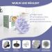 Buy Scalp Massage Brush for Peeling & Head Massage - Stimulate Hair Growth | Wet & Dry Silicone Shampoo Brush - Purple - Buy Online on GoSupps.com