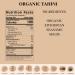 Seed + Mill Organic Tahini Sauce - Vegan, Kosher, Non-GMO, Keto, Paleo, Whole30, Gluten Free - 16oz Silky Smooth Texture - Perfect for Hummus, Dips, Dressings, Falafel, and Halvah - 1 Pound Pack - Buy Online on GoSupps.com