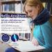 SI WEI Inflatable Cervical Neck Traction Device - Adjustable Neck Stretcher for Instant Pain Relief and Decompression - Blue - Buy Online on GoSupps.com