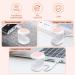 Mini UV LED Nail Lamp - Portable Nail Dryer for Gel Nails | Quick Drying Art Tools - Travel/Home DIY (Pink) - Buy Online on GoSupps.com