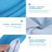Minkissy Paraffin Wax Gloves Set for Spa & Heat Therapy - Comfortable Cotton Hand & Foot Covers - Dark Blue - Buy Online on GoSupps.com
