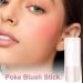 Blush Stick - Multi-Use Blush Wand with Sponge Head | Contour Stick for Cheeks & Lip & Eyeshadow Makeup Face Makeup Essence Blush Cheek Tint 1.5g Lvtfco #01 Sakura Purple - Buy Online on GoSupps.com