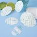 ANCIRS 100pcs Disposable Waterproof Ear Protectors - Soft Cotton Covers for Ear Protection from Water - Ideal for Shower, Swimming, Surfing & Water Sports - Buy Online on GoSupps.com