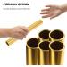 KUKTRCV Gold Aluminum Alloy Relay Baton 5-Pack - Ideal for All Sports Relay Races - Buy Online on GoSupps.com