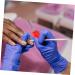 Gogogmee Nail Polisher Drill Bit for Acrylic Nails Nail Bits for Nail Drill Acrylic Nail Drill Bits Manicure Art Drill Bits Manicure Accessories Nail Art Tools Nail Art Polishing Tools 7.00X1.30X1.30CM Red - Buy Online on GoSupps.com