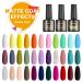 Yocrovv Gel Nail Polish Set - 36 pcs Soak Off Gel Kit with Glossy & Matte Top Coat, Popular Classic Colors for Gel Nail Art - Perfect Christmas Gift - Buy Online on GoSupps.com
