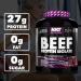 NXT Nutrition Beef Protein Isolate Powder - Natural Amino Acids - Paleo Keto Friendly - Dairy Gluten Free - 1.8kg (Black Grape) - Buy Online on GoSupps.com