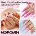 Morovan Acrylic Nail Kit with Drill - Complete Set for Beginners | Glitter Acrylic Powder, Brushes, Nail Tips & Decoration Tools for DIY Salon at Home - Buy Online on GoSupps.com