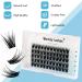 C Curl Cluster Lashes 12mm | Reusable Soft Individual Eyelash Clusters | DIY Lash Extensions | 0.07mm Wide Stem Wispy Clusters | FD-D29-0.07-C-12 - Buy Online on GoSupps.com