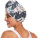 Super Absorbent Cartoon Little Cats Hair Towel 2 Pack | Quick Dry Hair Turbans for Women & Girls - Buy Online on GoSupps.com