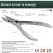 Blizzard Podiatrist Ingrown Nail Clippers for Men - German Forged 5 Professional Nail Cutter Set - Hospital Grade Concave Head Nipper for Ingrown Toenails - Podiatry Nail Kit 13cm - Buy Online on GoSupps.com