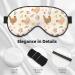 Shop Chicken Family Print Eye Mask - Soft Sleep Blindfold for Travel & Night Comfort - Buy Online on GoSupps.com