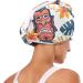 Seamless Tropical Aloha Totem Mask Hair Towel 2 Pack | Super Absorbent Quick Dry Hair Turbans for Women & Girls - Buy Online on GoSupps.com
