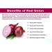 Hamyang Red Onion Extract Juice - 100% Organic Antioxidant for Digestive Health, Blood Sugar, and Healthy Heart - Buy Online on GoSupps.com