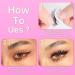Buy DSLONG Self Adhesive Eyelashes - No Glue Natural Look Cat Eye 3 Styles Reusable Strips - Buy Online on GoSupps.com