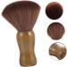 Men's Beard Brush with Wooden Handle - Premium Shaving Set & Hair Cleaning Brush - Travel Size 11x6.5cm - Musthave Grooming Accessory - Buy Online on GoSupps.com