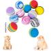 12 Pcs Cat Toys Balls Interactive Kitten Toys Rainbow Cat Balls Colorful Foam Balls for Pet Cat Kitten Dog Puppy Chase Training Sports Indoor Outdoor Activity Amusement Park - Buy Online on GoSupps.com